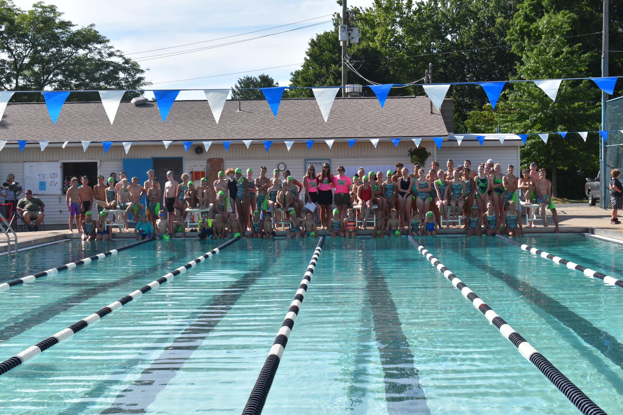 Swim Team at the Girard Borough Community Pool
